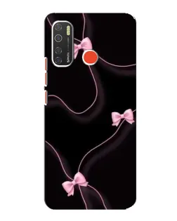 Чехол для TECNO Spark 5 Pro с картинкой «Розовые ленты»