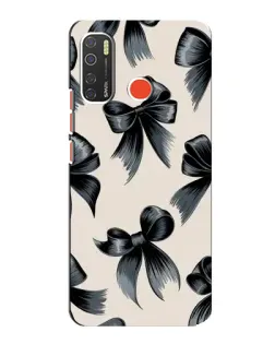 Чехол для TECNO Spark 5 Pro с картинкой «Банты Coquette»