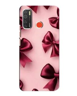 Чехол для TECNO Spark 5 Pro с картинкой «Бордовый атлас»