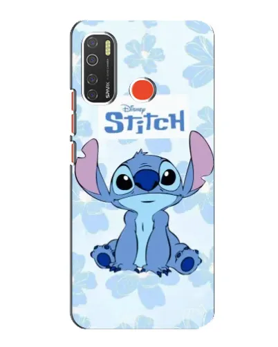 Чехол для TECNO Spark 5 Pro с картинкой «Stitch среди цветов» Чехол для TECNO Spark 5 Pro с картинкой «Stitch среди цветов»