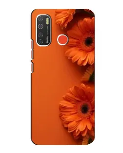 Чехол для TECNO Spark 5 Pro с картинкой «Оранжевые герберы» Чехол для TECNO Spark 5 Pro с картинкой «Оранжевые герберы»