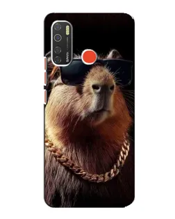 Чехол для TECNO Spark 5 Pro с картинкой «Капибара золотая цепь» Чехол для TECNO Spark 5 Pro с картинкой «Капибара золотая цепь»