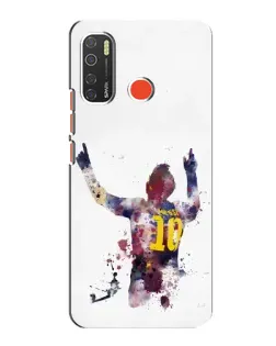 Чохол для TECNO Spark 5 Pro з картинкою «Акварельний Мессі Барселона» Чохол для TECNO Spark 5 Pro з картинкою «Акварельний Мессі Барселона»