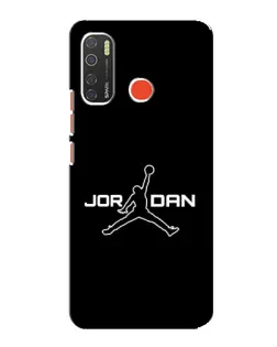 Чехол для TECNO Spark 5 с картинкой «Nike Pink Swirl»