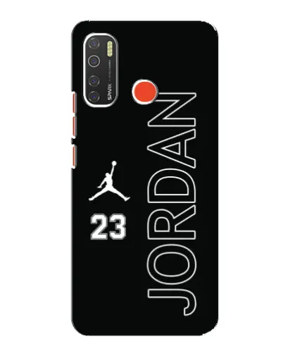 Чехол для TECNO Spark 5 с картинкой «Jordan Vertical»