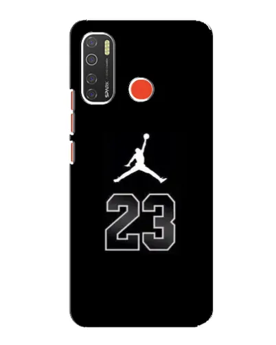 Чехол для TECNO Spark 5 с картинкой «Jordan Flight 23»