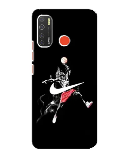 Чехол для TECNO Spark 5 с картинкой «Jordan Jumpman»