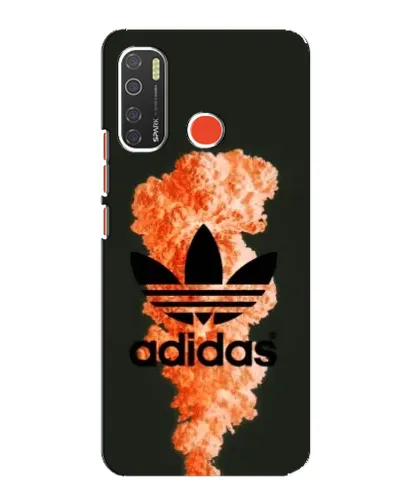 Чехол для TECNO Spark 5 с картинкой «Оранжевый дым Adidas» Чехол для TECNO Spark 5 с картинкой «Оранжевый дым Adidas»