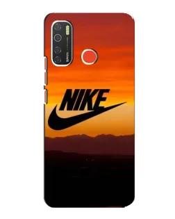 Чехол для TECNO Spark 5 с картинкой «Nike — вечерний горизонт»
