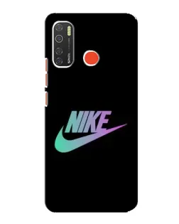 Чехол для TECNO Spark 5 с картинкой «Nike — городская ночь»