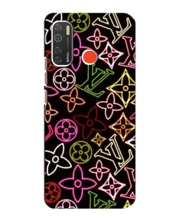Чехол для TECNO Spark 5 с картинкой «Неоновый микс Nike» Чехол для TECNO Spark 5 с картинкой «Неоновый микс Nike»