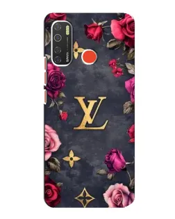 Чехол для TECNO Spark 5 с картинкой «Цветочный Louis Vuitton» Чехол для TECNO Spark 5 с картинкой «Цветочный Louis Vuitton»