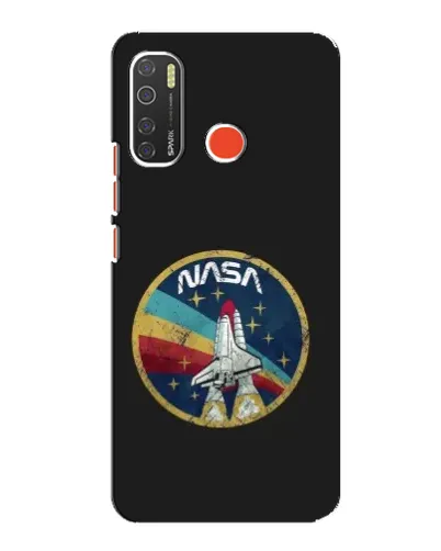 Чохол для TECNO Spark 5 з картинкою «NASA — емблема місії» Чохол для TECNO Spark 5 з картинкою «NASA — емблема місії»
