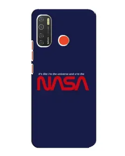 Чехол для TECNO Spark 5 с картинкой «NASA — глубокий космос»