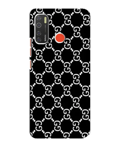 Чехол для TECNO Spark 5 с картинкой «Gucci — сетчатый паттерн» Чехол для TECNO Spark 5 с картинкой «Gucci — сетчатый паттерн»