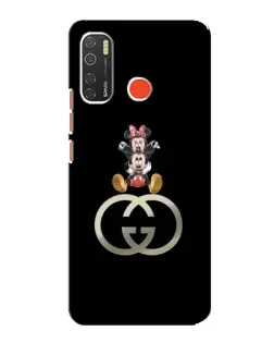 Чохол для TECNO Spark 5 з картинкою «Мінні Маус на лого» Чохол для TECNO Spark 5 з картинкою «Мінні Маус на лого»