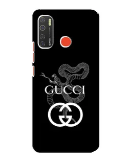 Чохол для TECNO Spark 5 з картинкою «Gucci — срібна змія» Чохол для TECNO Spark 5 з картинкою «Gucci — срібна змія»