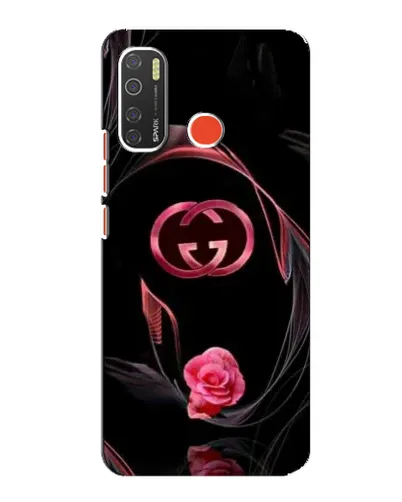 Чехол для TECNO Spark 5 с картинкой «Gucci — неоновая роза» Чехол для TECNO Spark 5 с картинкой «Gucci — неоновая роза»