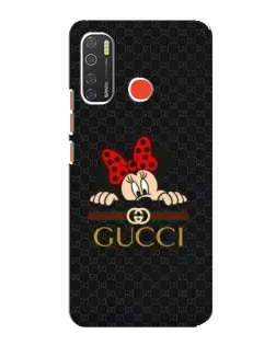 Чохол для TECNO Spark 5 з картинкою «Мінні Маус Gucci — чорний» Чохол для TECNO Spark 5 з картинкою «Мінні Маус Gucci — чорний»