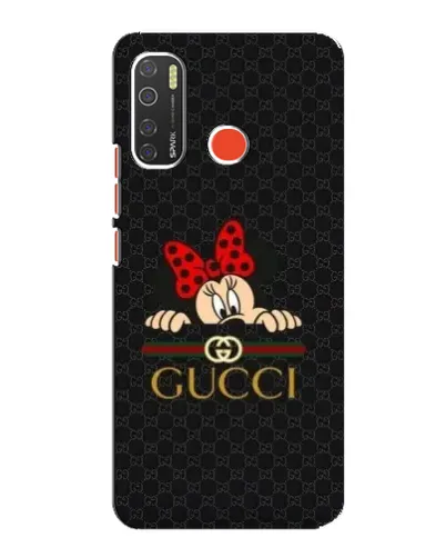 Чехол для TECNO Spark 5 с картинкой «Минни Маус Gucci — черный» Чехол для TECNO Spark 5 с картинкой «Минни Маус Gucci — черный»