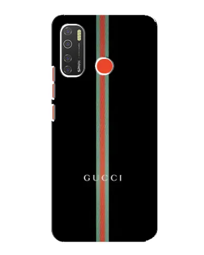 Чехол для TECNO Spark 5 с картинкой «Gucci — строгая линия» Чехол для TECNO Spark 5 с картинкой «Gucci — строгая линия»