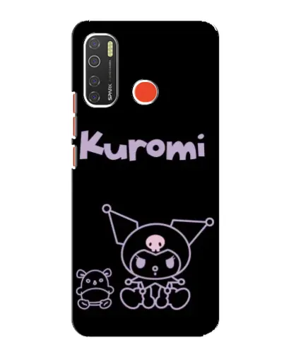 Чехол для TECNO Spark 5 с картинкой «Kuromi — черный минимализм» Чехол для TECNO Spark 5 с картинкой «Kuromi — черный минимализм»