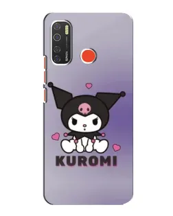 Чехол для TECNO Spark 5 с картинкой «Kuromi — фиолетовый арт» Чехол для TECNO Spark 5 с картинкой «Kuromi — фиолетовый арт»