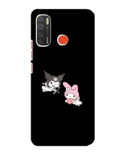Чехол для TECNO Spark 5 с картинкой «My Melody и Kuromi» Чехол для TECNO Spark 5 с картинкой «My Melody и Kuromi»