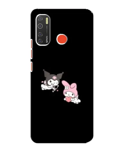 Чехол для TECNO Spark 5 с картинкой «My Melody и Kuromi» Чехол для TECNO Spark 5 с картинкой «My Melody и Kuromi»
