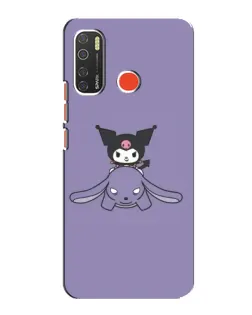 Чехол для TECNO Spark 5 с картинкой «Kuromi на лиловом фоне» Чехол для TECNO Spark 5 с картинкой «Kuromi на лиловом фоне»