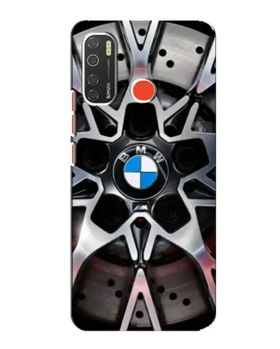 Чохол для TECNO Spark 5 з картинкою «BMW — деталь диска»