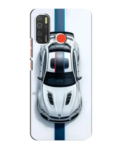 Чохол для TECNO Spark 5 з картинкою «Вид зверху — BMW M»