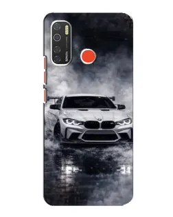Чохол для TECNO Spark 5 з картинкою «BMW крізь туман»
