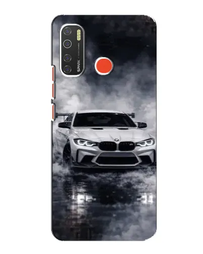 Чохол для TECNO Spark 5 з картинкою «BMW крізь туман»