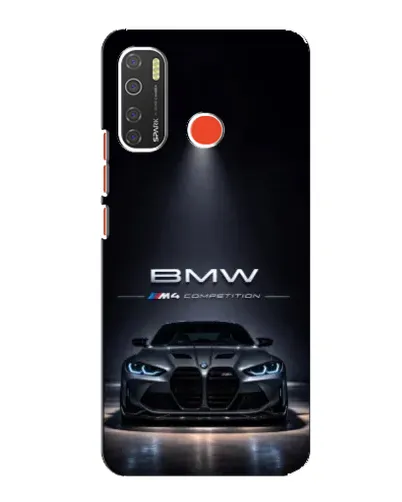 Чохол для TECNO Spark 5 з картинкою «BMW крізь нічне місто» Чохол для TECNO Spark 5 з картинкою «BMW крізь нічне місто»