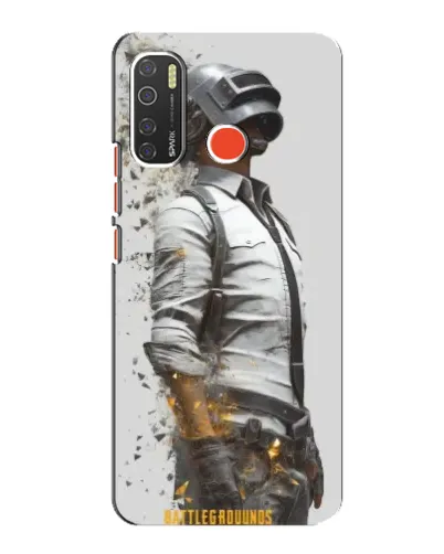 Чохол для TECNO Spark 5 з картинкою «PUBG — боєць у пилу» Чохол для TECNO Spark 5 з картинкою «PUBG — боєць у пилу»