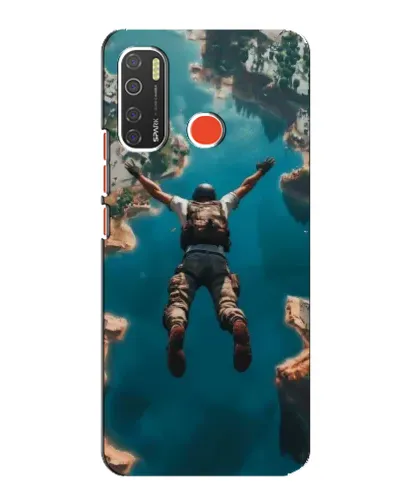 Чохол для TECNO Spark 5 з картинкою «PUBG — вільне падіння» Чохол для TECNO Spark 5 з картинкою «PUBG — вільне падіння»