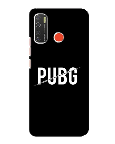 Чохол для TECNO Spark 5 з картинкою «PUBG — білий логотип» Чохол для TECNO Spark 5 з картинкою «PUBG — білий логотип»