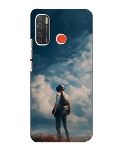 Чохол для TECNO Spark 5 з картинкою «Герой PUBG на скелі» Чохол для TECNO Spark 5 з картинкою «Герой PUBG на скелі»