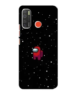 Чехол для TECNO Spark 5 с картинкой «Красный Among Us» Чехол для TECNO Spark 5 с картинкой «Красный Among Us»