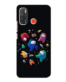 Чехол для TECNO Spark 5 с картинкой «Among Us космос» Чехол для TECNO Spark 5 с картинкой «Among Us космос»