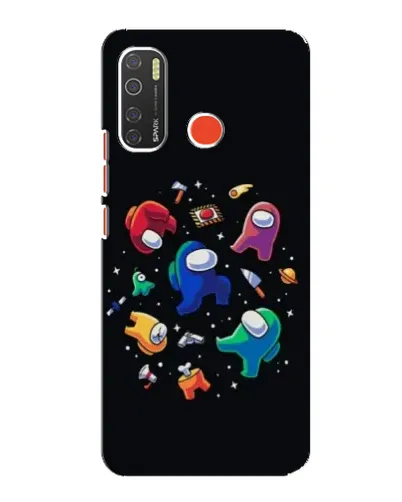 Чехол для TECNO Spark 5 с картинкой «Among Us космос» Чехол для TECNO Spark 5 с картинкой «Among Us космос»
