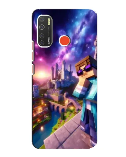 Чохол для TECNO Spark 5 з картинкою «Стів та космос» Чохол для TECNO Spark 5 з картинкою «Стів та космос»