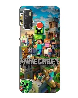 Чохол для TECNO Spark 5 з картинкою «Замок Minecraft» Чохол для TECNO Spark 5 з картинкою «Замок Minecraft»