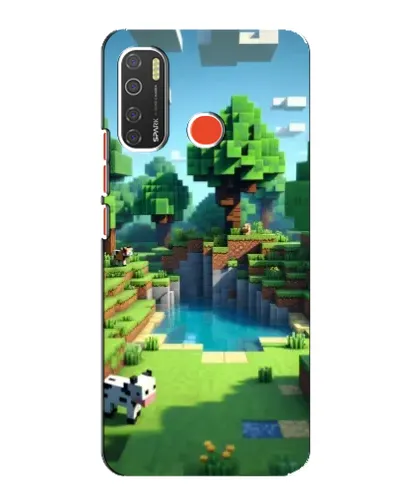 Чохол для TECNO Spark 5 з картинкою «Minecraft літній день» Чохол для TECNO Spark 5 з картинкою «Minecraft літній день»