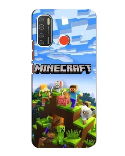 Чохол для TECNO Spark 5 з картинкою «Minecraft класичний світ» Чохол для TECNO Spark 5 з картинкою «Minecraft класичний світ»
