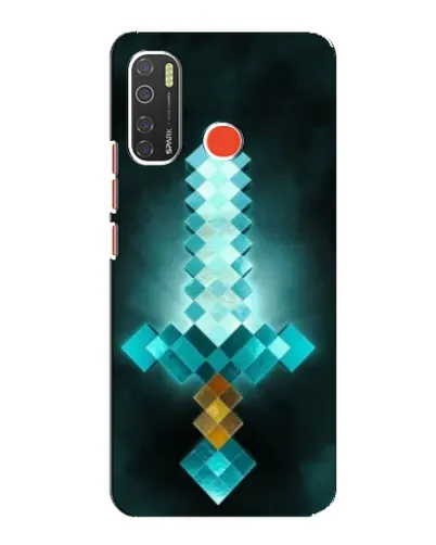 Чохол для TECNO Spark 5 з картинкою «Алмазний меч неон» Чохол для TECNO Spark 5 з картинкою «Алмазний меч неон»