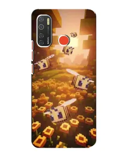 Чохол для TECNO Spark 5 з картинкою «Поле соняшників»