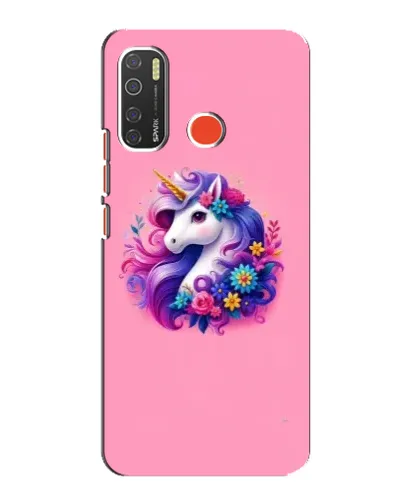 Чехол для TECNO Spark 5 с картинкой «Сказочный единорог»