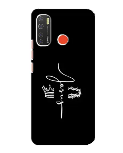 Чохол для TECNO Spark 5 з картинкою «Король Слави Jesus»